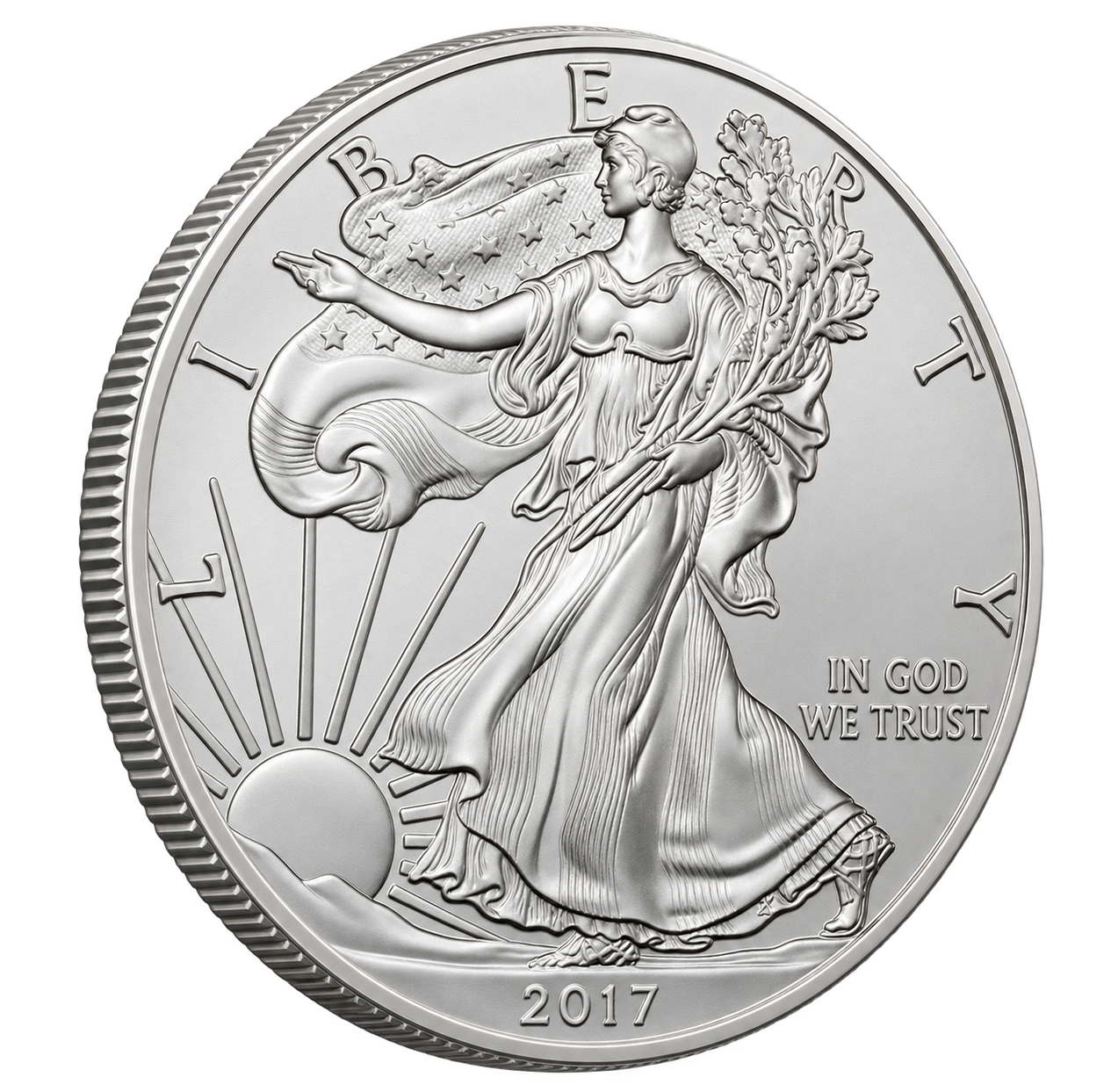 1 oz American Silver Eagle Coin - Random Year
