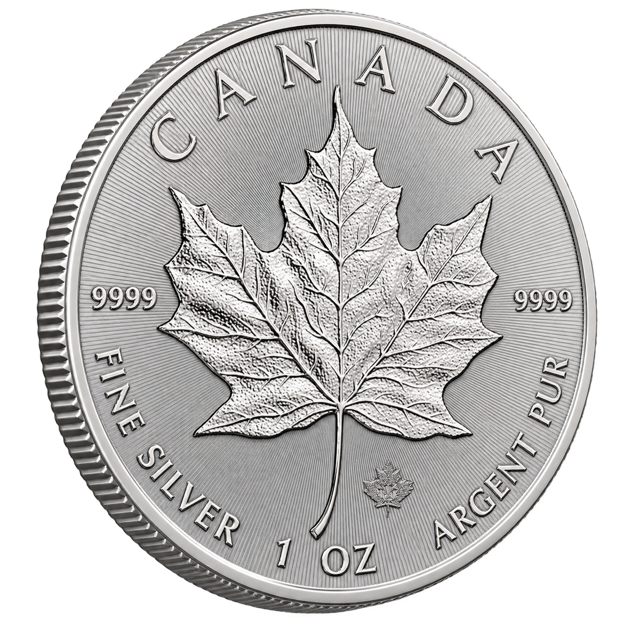1 oz Canada Silver Maple Leaf Coin &ndash; Random Year