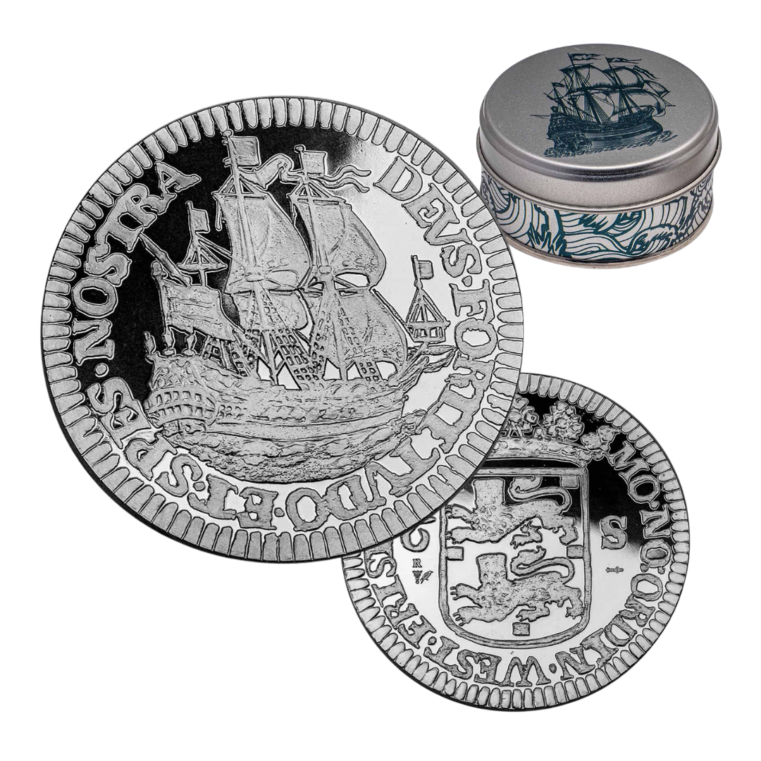 2023 Netherlands 1oz Silver Ship Shilling Proof