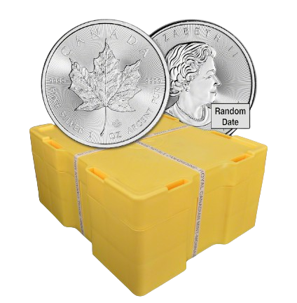 Canada 500-Coin Silver Maple Leaf Monster Box (Sealed - Random Year) - Buy Online at MintBuilder