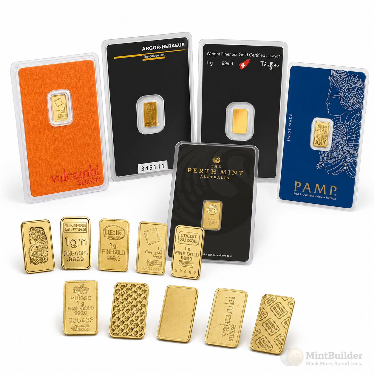 1 Gram Gold Bar - Design Our Choice - Buy Online at MintBuilder