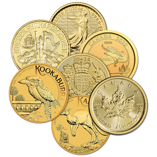 1/10 Oz Sovereign Minted Gold Coins - Design Our Choice - Buy Online at MintBuilder