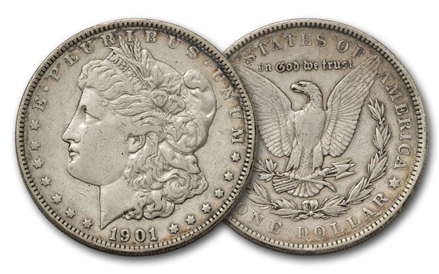 1878-1904 Morgan Silver Dollar AU (Random Year) - Buy Online at MintBuilder