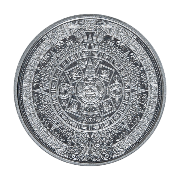 1/10 oz Silver Round - Aztec Calendar - Buy Online at MintBuilder