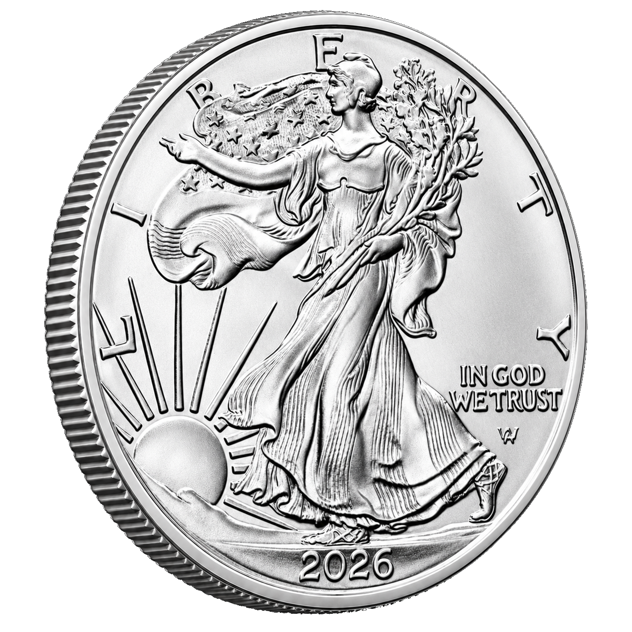 2026 1 oz American Silver Eagle Coin BU
