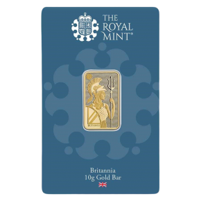 10 g Gold Bar – The Royal Mint Britannia (in Assay)