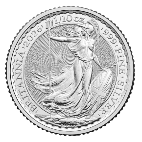 2026 Great Britain 1/10 oz Silver Britannia BU