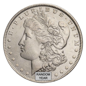 1878–1904 Morgan Silver Dollar BU (Random Year)