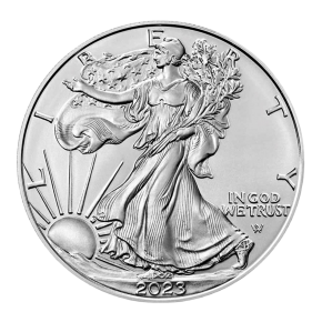 2023-W 1 oz American Silver Eagle – Burnished (West Point)