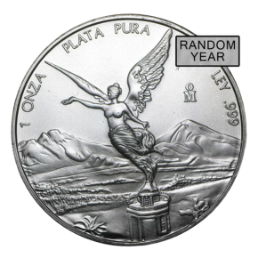 Mexico 1 oz Silver Libertad/Onza – BU (Random Year)