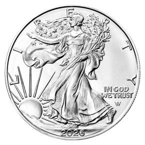2026 1 oz American Silver Eagle Coin BU