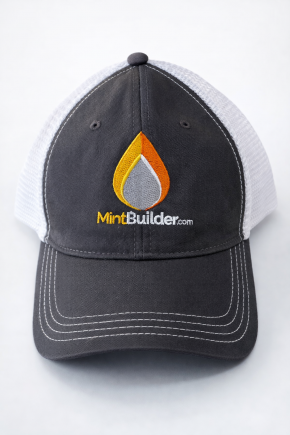 MintBuilder Trucker Hat &ndash; Unisex (One Size Fits Most)