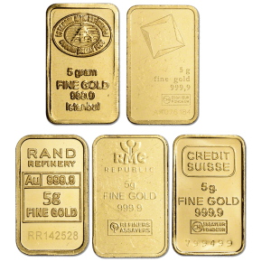 5 g Gold Bar (Secondary Market) - Design Our Choice