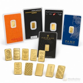 1 Gram Gold Bar - Design Our Choice