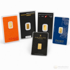 1 Gram Gold Bar - Design Our Choice (In Assay)