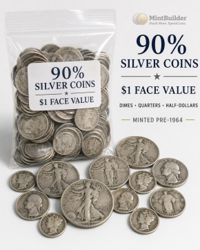90% American Silver Coins &ndash; $1 Face Value