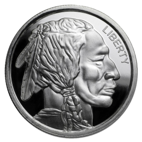 1 oz Silver Buffalo Round - Random Mint