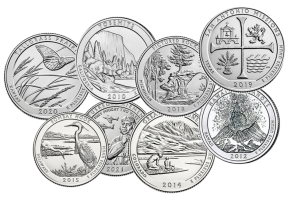 5 oz ATB America The Beautiful Silver Coin - Random Year