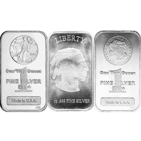 1 oz Silver Bar &ndash; Design Our Choice