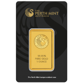 Perth Mint 1 oz Gold Bar (in Assay Card)