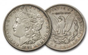 1878-1904 Morgan Silver Dollar AU (Random Year)