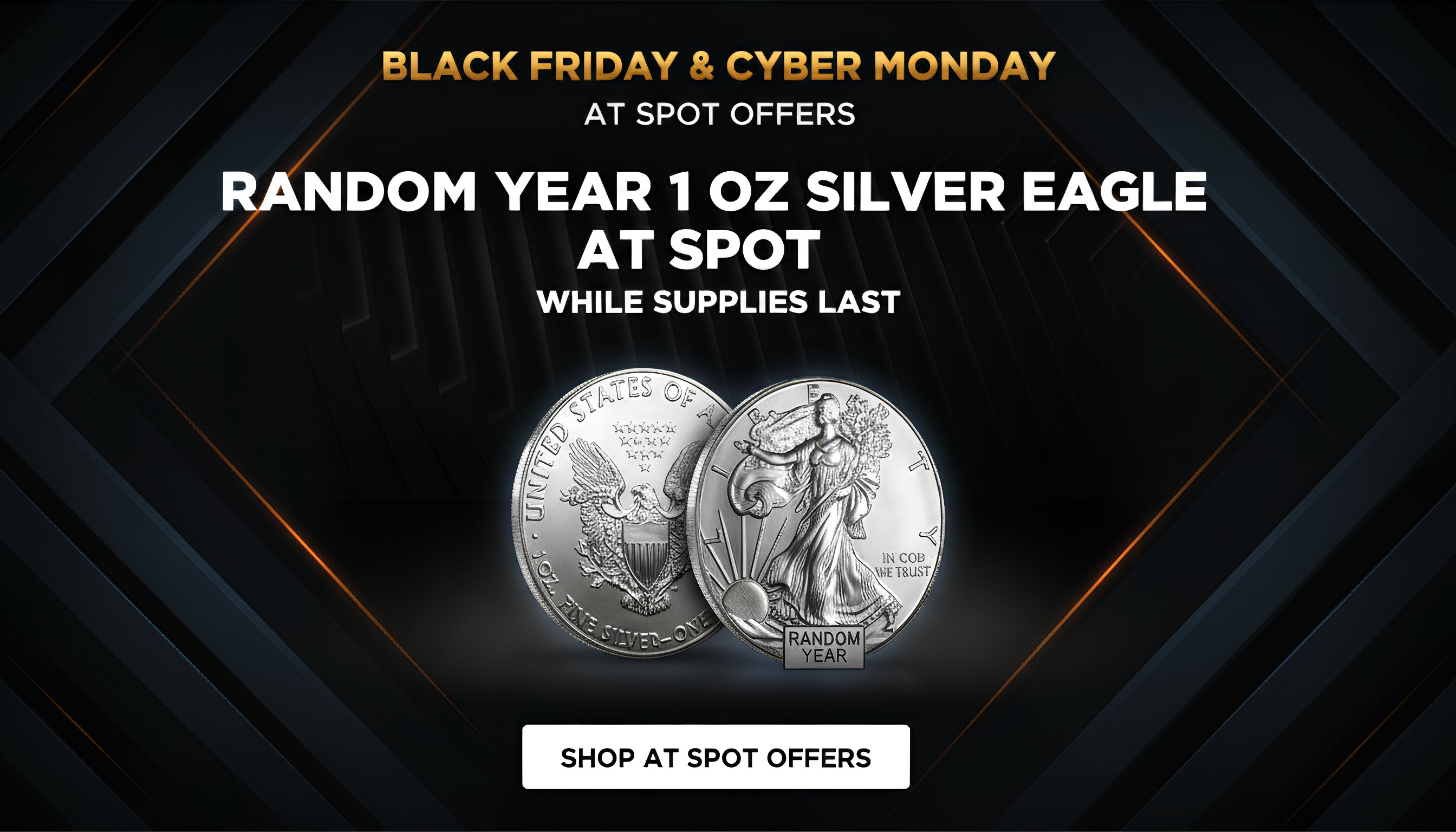 Black Friday & Cyber Monday Deal: At Spot