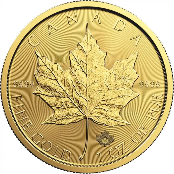 1 oz Gold Maple Leaf Coins