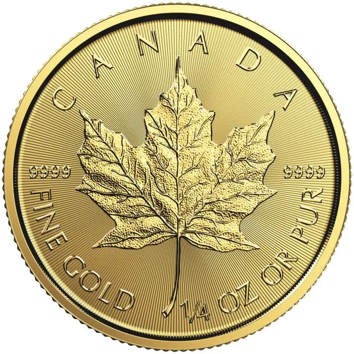 1/4 oz Gold Maple Leaf Coins