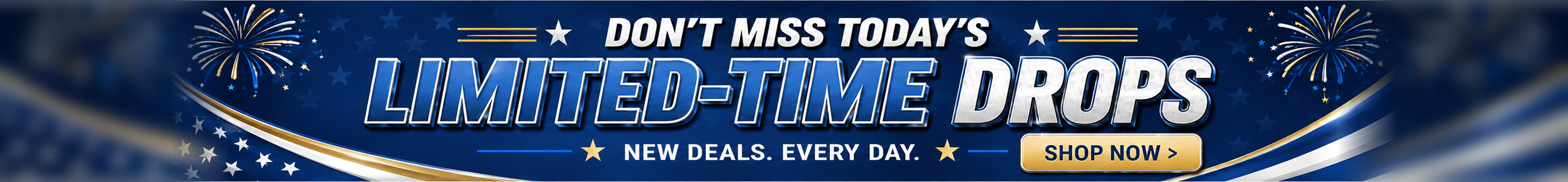 Don’t Miss Today’s Limited-Time Drops