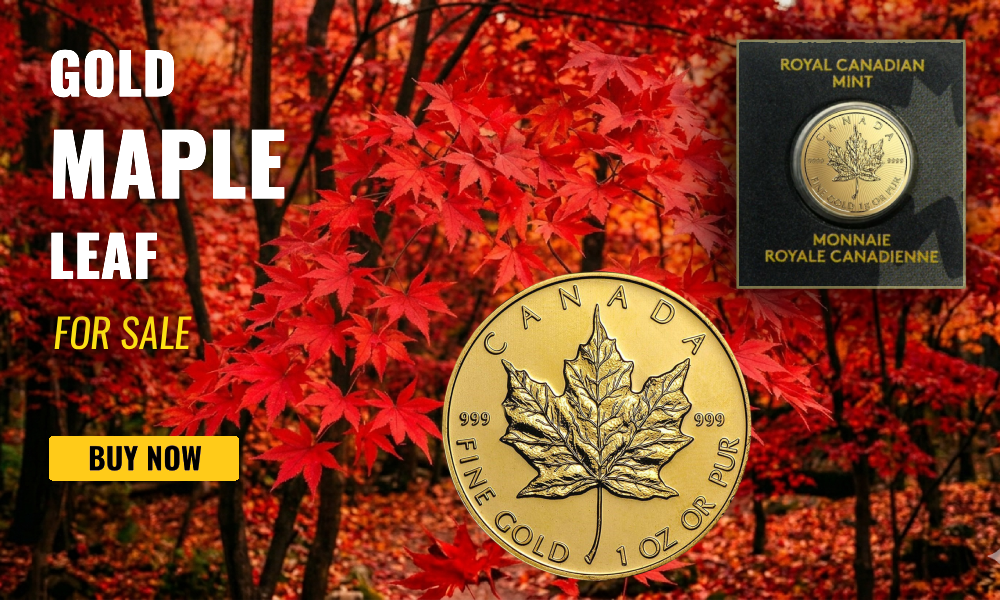 Gold Maple Leaf for SALE