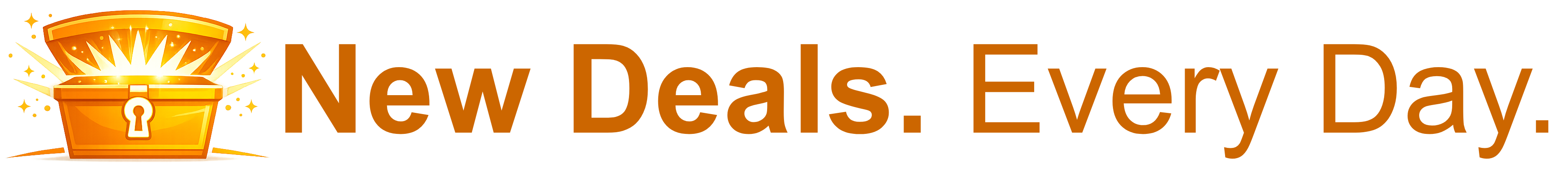 New Deals. Every Day.