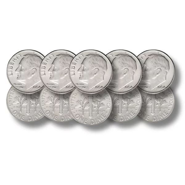 90% Silver Dimes