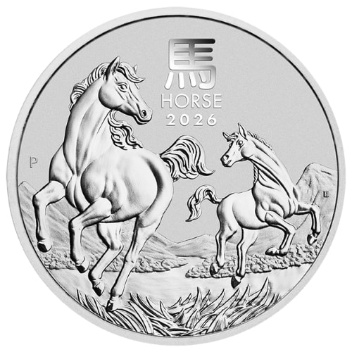 Perth Mint Lunar Series III Silver Coins