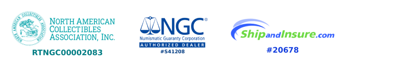 NGC Authorized Dealer, 100% Secure