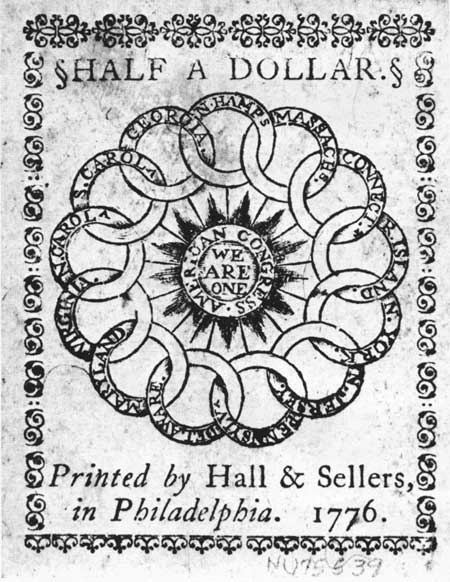 Collection of 1776 Continental Currency Dollar coins in various grades and dates