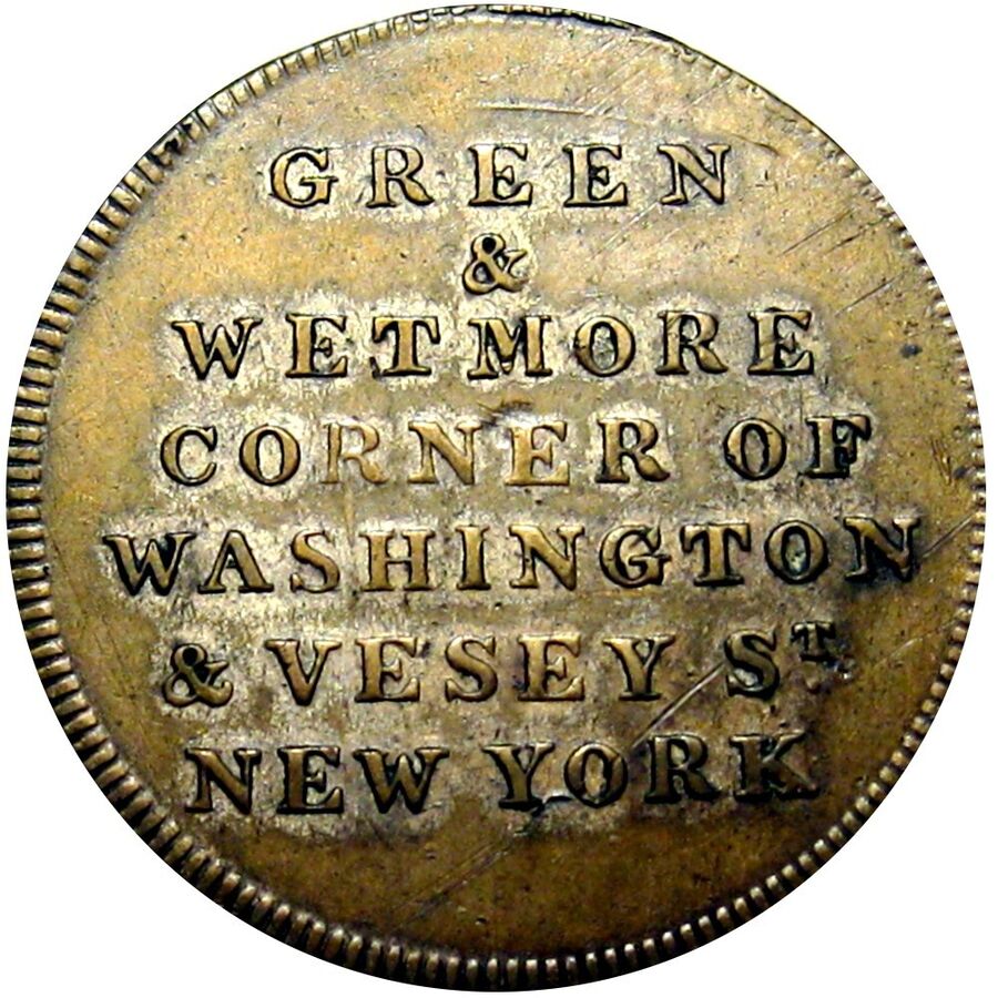 Collection of 1794 Franklin Press Token coins in various grades and dates